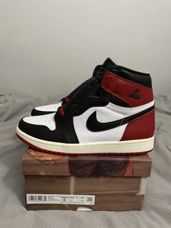Jordan 1 Retro High Reimagined Black Toe Size 8