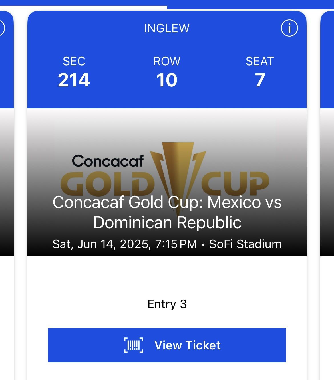 Gold Cup Tickets Mexico Vs Dominican Republic Tickets