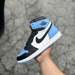 Jordan 1 UNC Toe Sz 11 