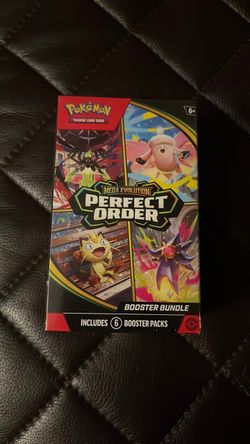 Pokémon TCG Mega Evolution Perfect Order Booster Bundle