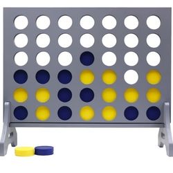 Giant Connect 4 BLUE AND YELLOW