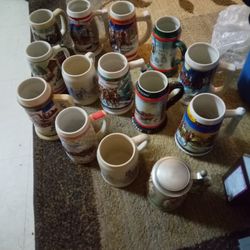 Budweiser Beer Stein's 