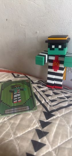 Limited Edition McDonalds Zombie Hamburglar Figure With Card (Code never Used)
