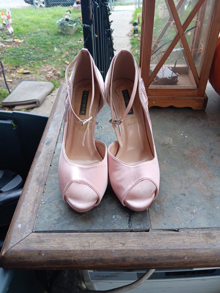 Soft Pink Women's High Heels  