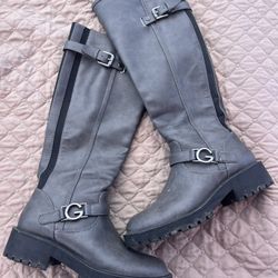 Grey Boots 