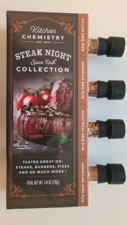 Brand New Steak Night Spice Rub Collection