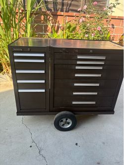 Kennedy workbench tool box cart 42”Wx20”Dx33”H