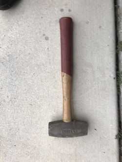 Brass sledge hammer never used