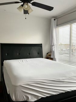Black beautiful bedframe