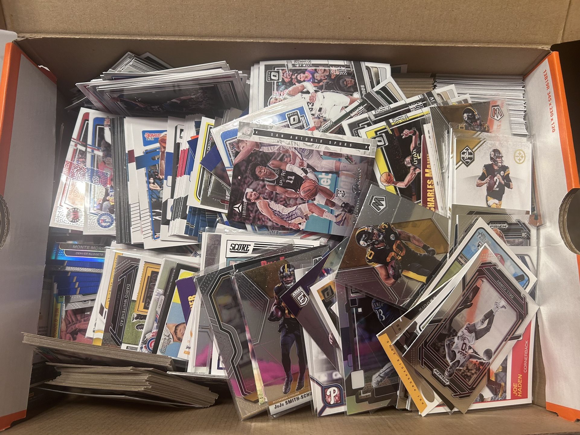 Box Of Sports Cards