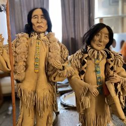 Authentic Native American Dolls 