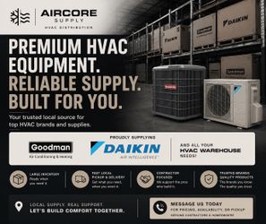HVAC UNITS | DISTRIBUTER | GOODMAN & DAIKIN