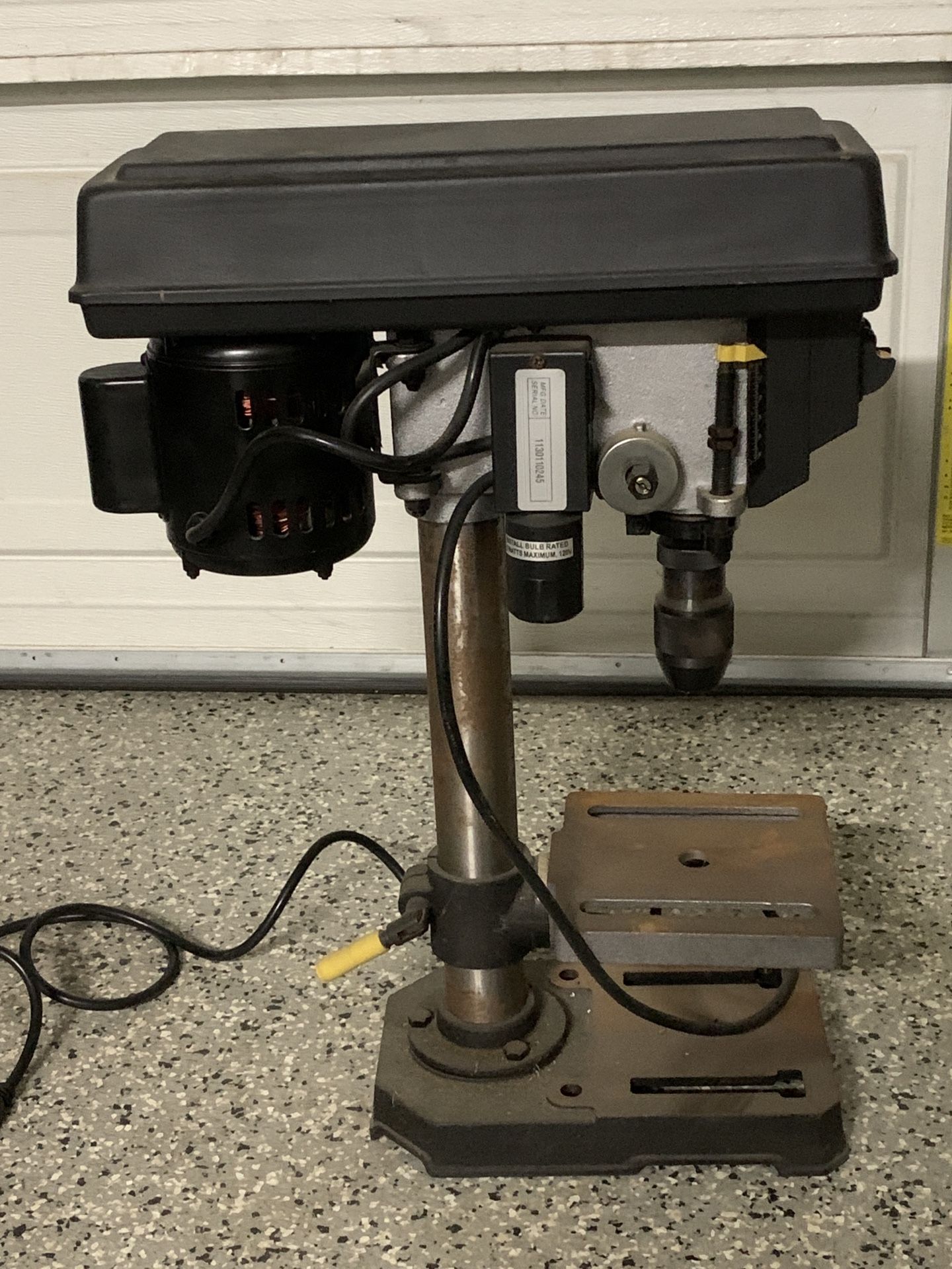 Drill Press-Table Top- Harbor freight-23”x17x9