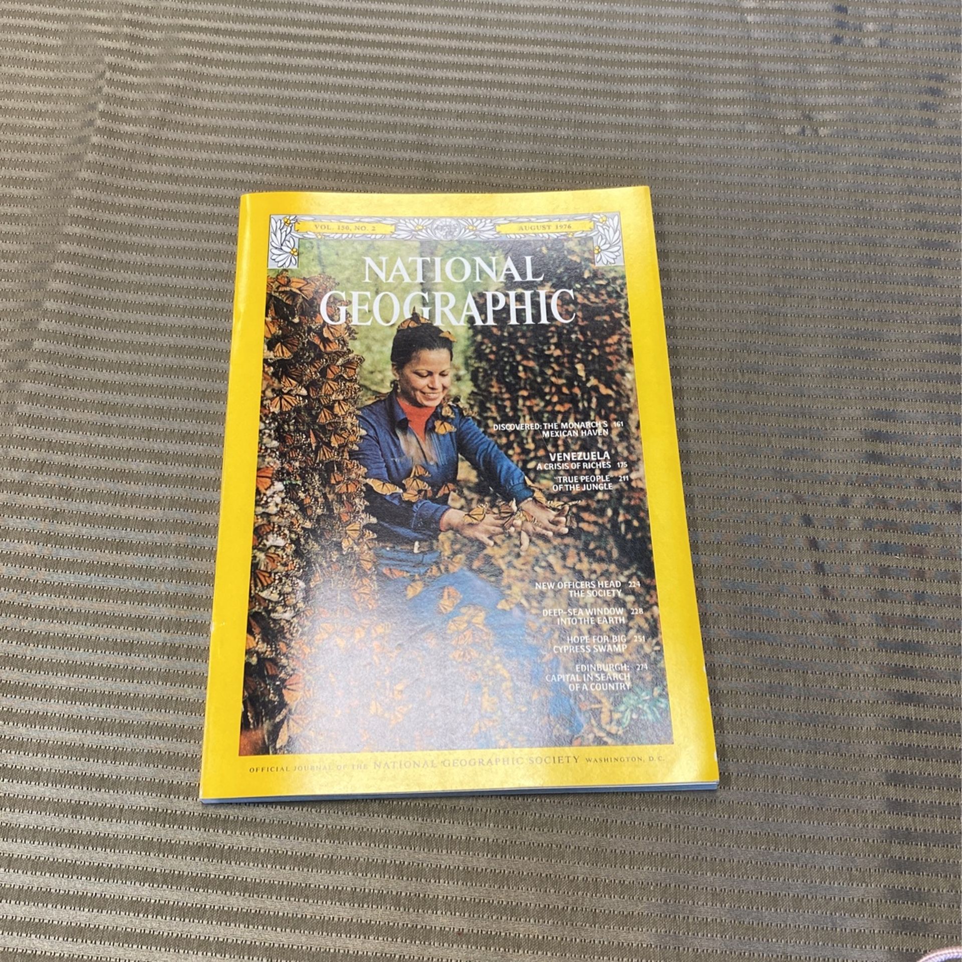 Vintage National Geographic Magazine Vol. 150 No. 2 August 1976