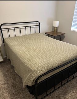 full bed metal frame