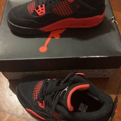 jordan 4 red thunders