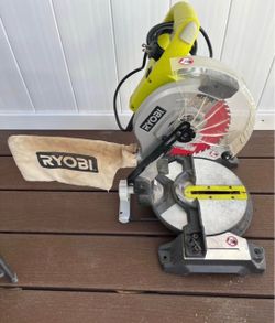 Ryobi Miter Saw with Dust Bag