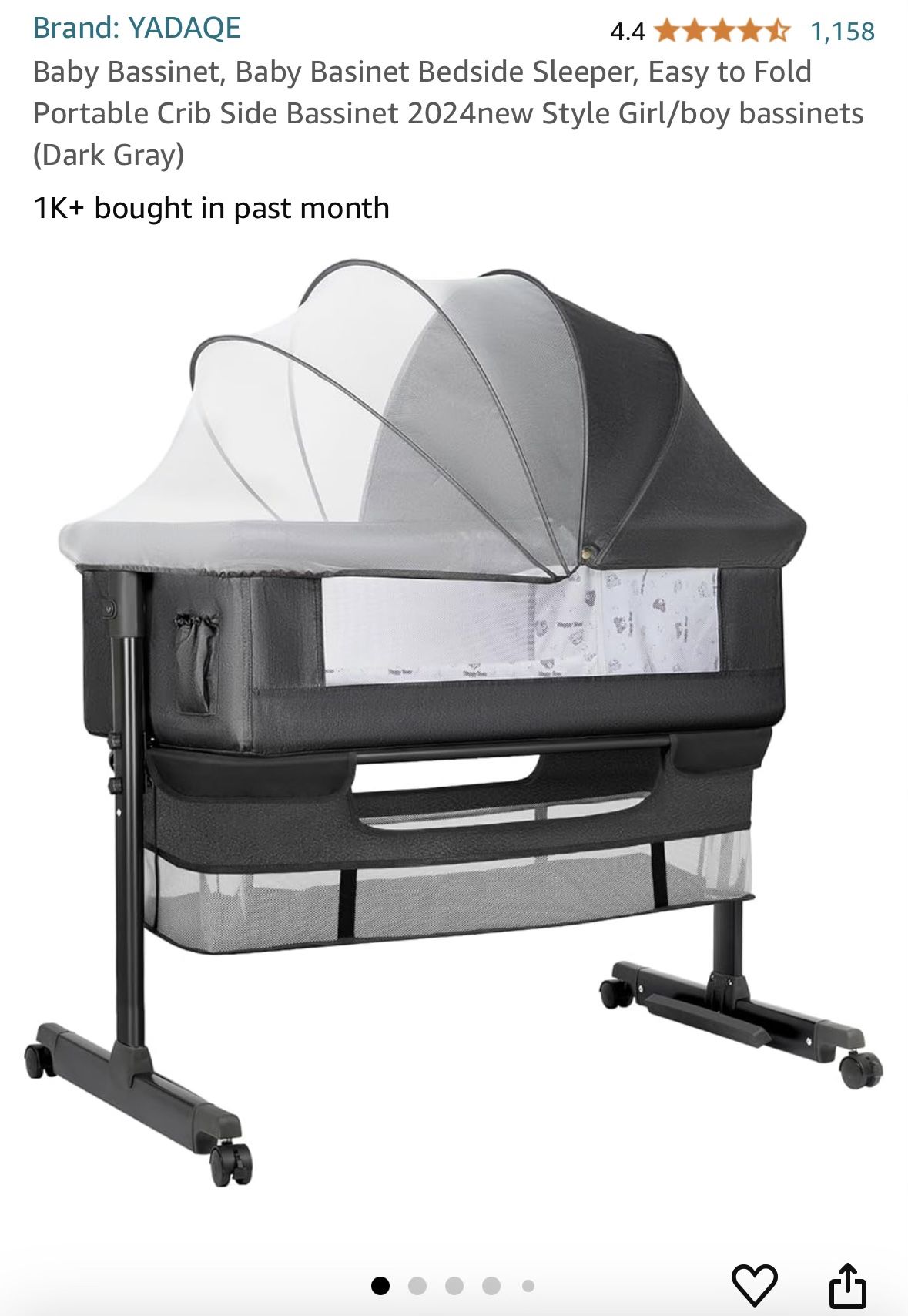 Brand New Bassinet!❤️👩🍼👩🏾🍼
