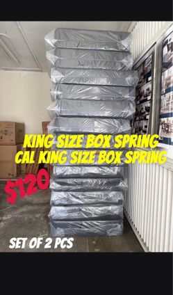 California king box springs / King size