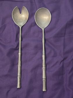Vintage Salad Spoons