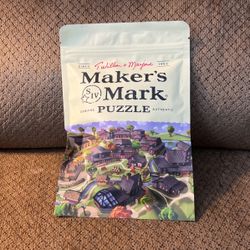 Unopened Makers Mark Puzzle