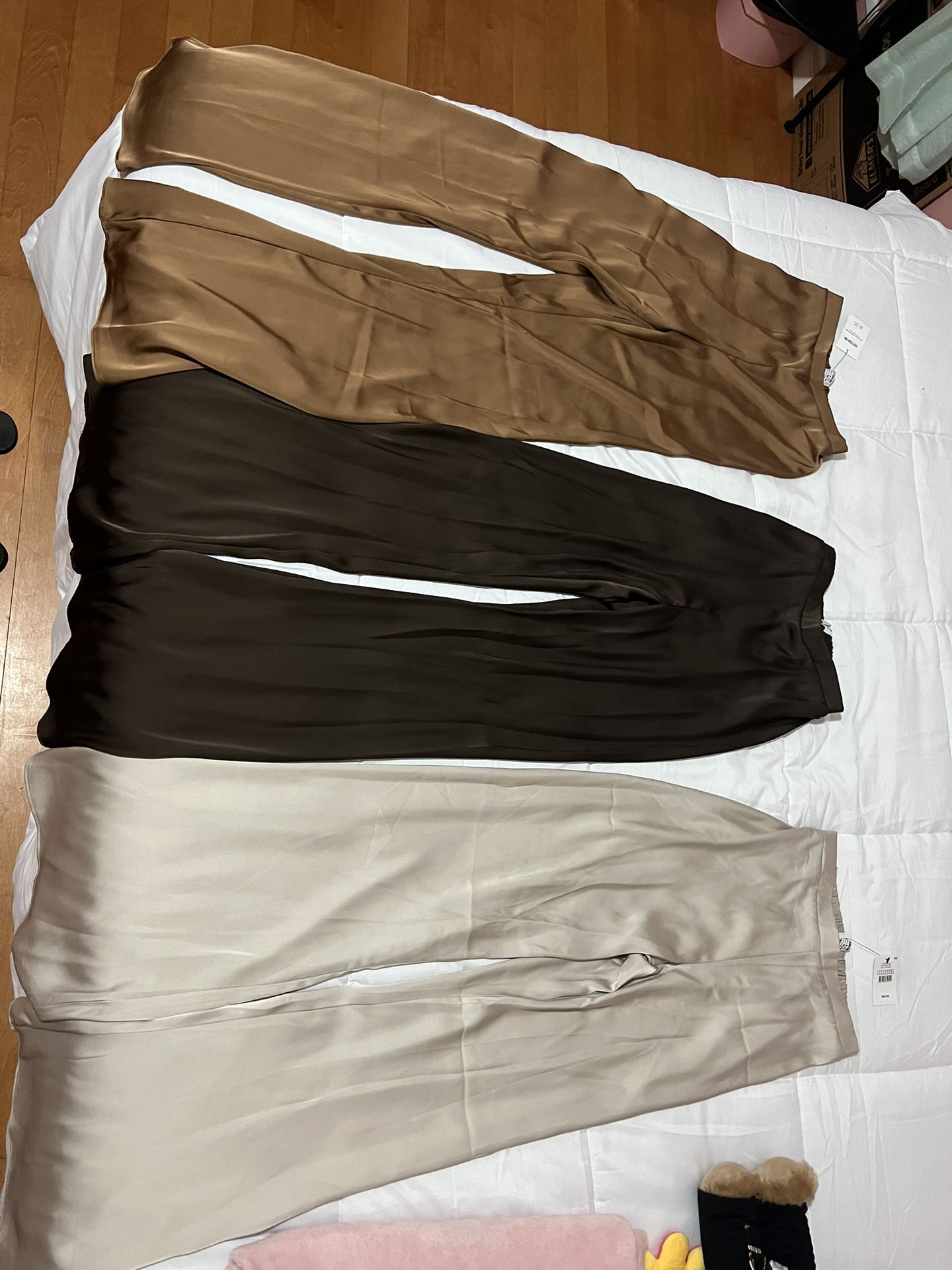 Elegant Silky Pants 