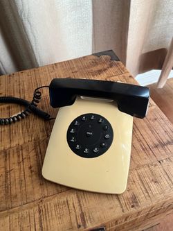 Vintage landline telephone