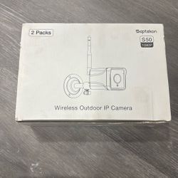 Wireless Outdoor Security Cameras (2 Pack) – 1080P NEW