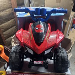 6 VOLT SPIDER-MAN ATV RIDE ON