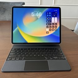 Apple iPad Pro 12.9 M1 5th Gen, Magic Keyboard and Pencil 2nd Gen