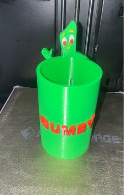 Gumby Pencil holder
