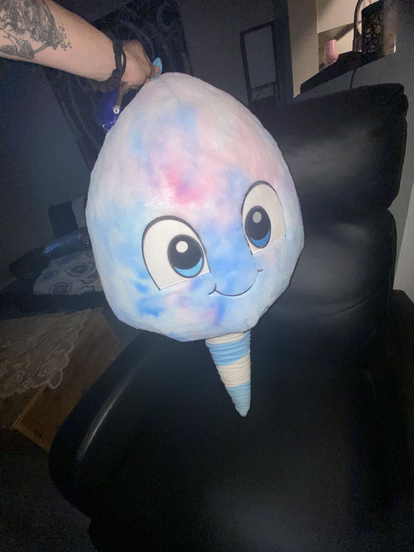 Big cotton candy stuffie