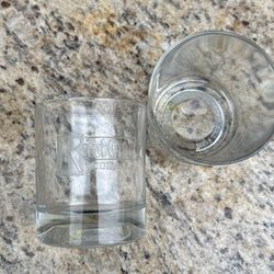 2 Kettle  One Heavy Whisky Vodka Glasses Brand New