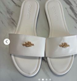 Coach sandals size 7