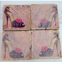 Stone Coasters 4pc