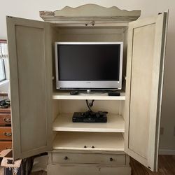 TV or Storage Cabinet Green 