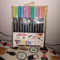 dual brush pen set