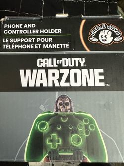 Officially licensed Call of Duty: Warzone Ghost Cable Guys Phone & Controller Holder