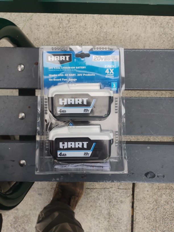 HART 20 V 4Ah 2pack