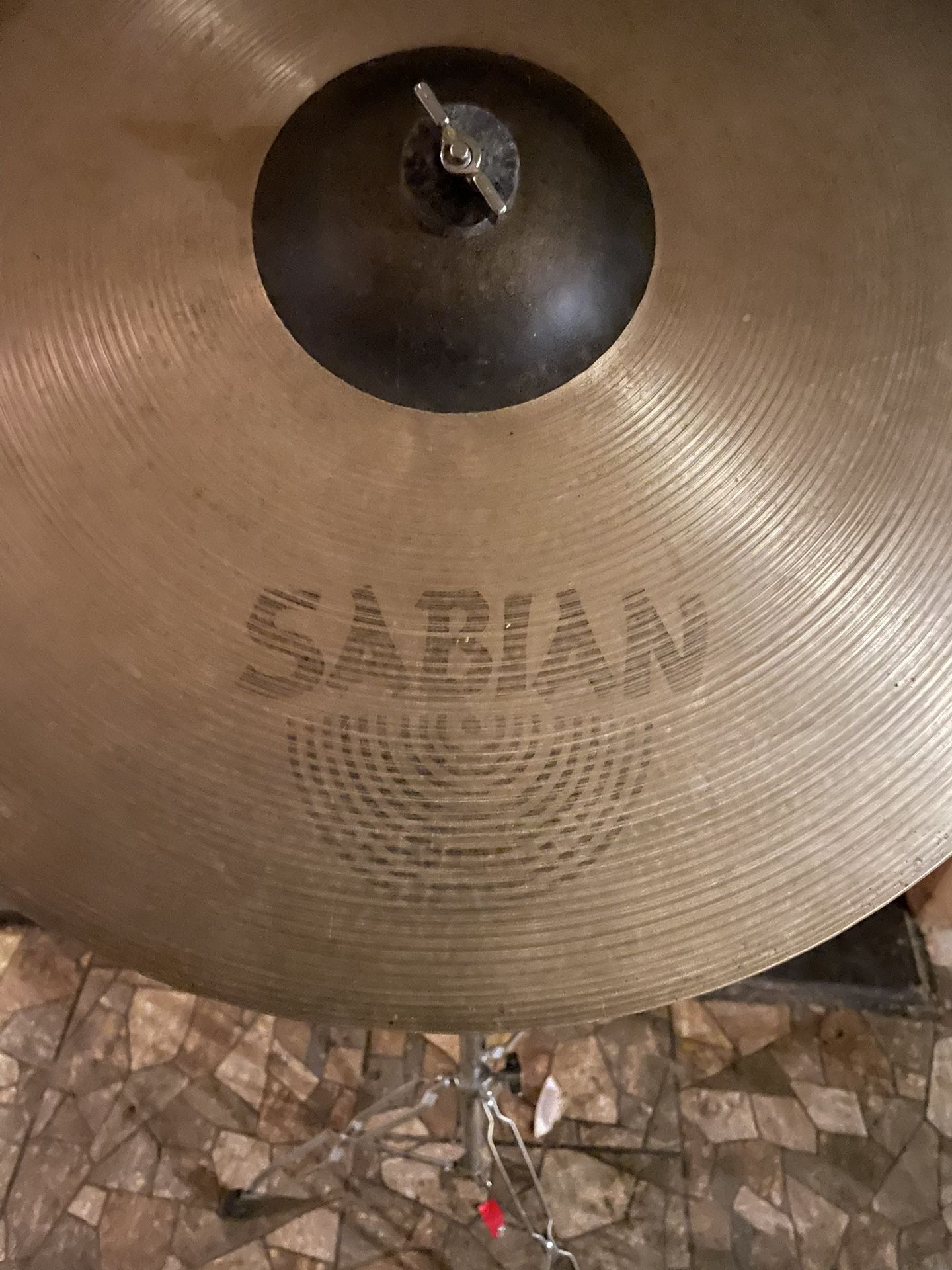 Sabian 21 Inch Ride Cymbal Great Condition