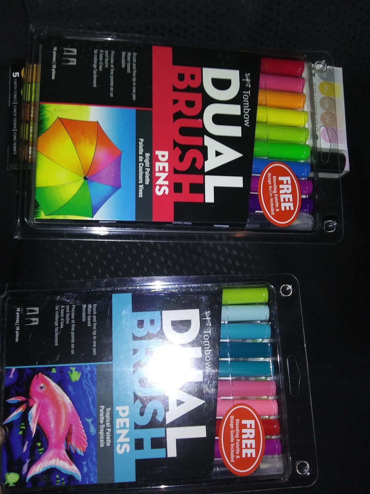 Dual brush pens 10pc