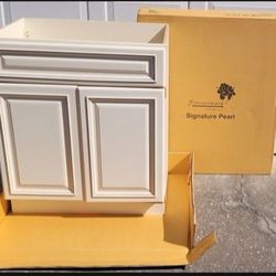 Forevermark Signature Pearl S3021B: Bathroom Vanity: RTA Kitchen Cabinet