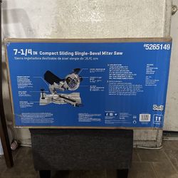 Single Bevel Miter Saw 