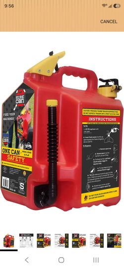5 gallon gas canister