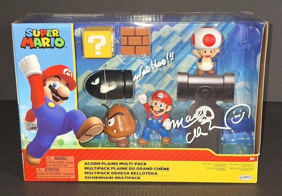 š„Charles Martinet autographed action figure JSA COAš„