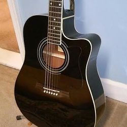 Ibanez v70CE Acoustic Electric With Pickup Upgrade