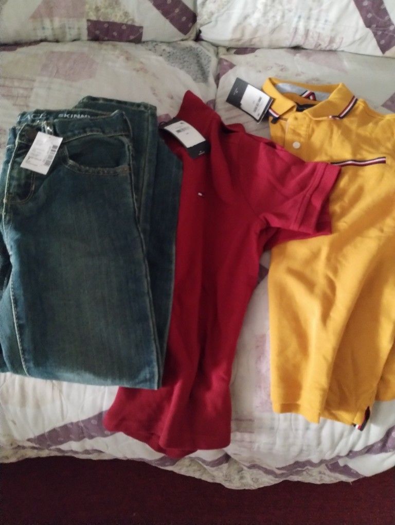 Ropa De Niño Size 7 Nuevo Los Tres Por $28