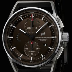 Porsche Design Fly Back!! CHRONOMASTER 1919.  $6350 MSRP.  Full Set.  Grade 5!! Titanium- Only 100 grams. UNWORN