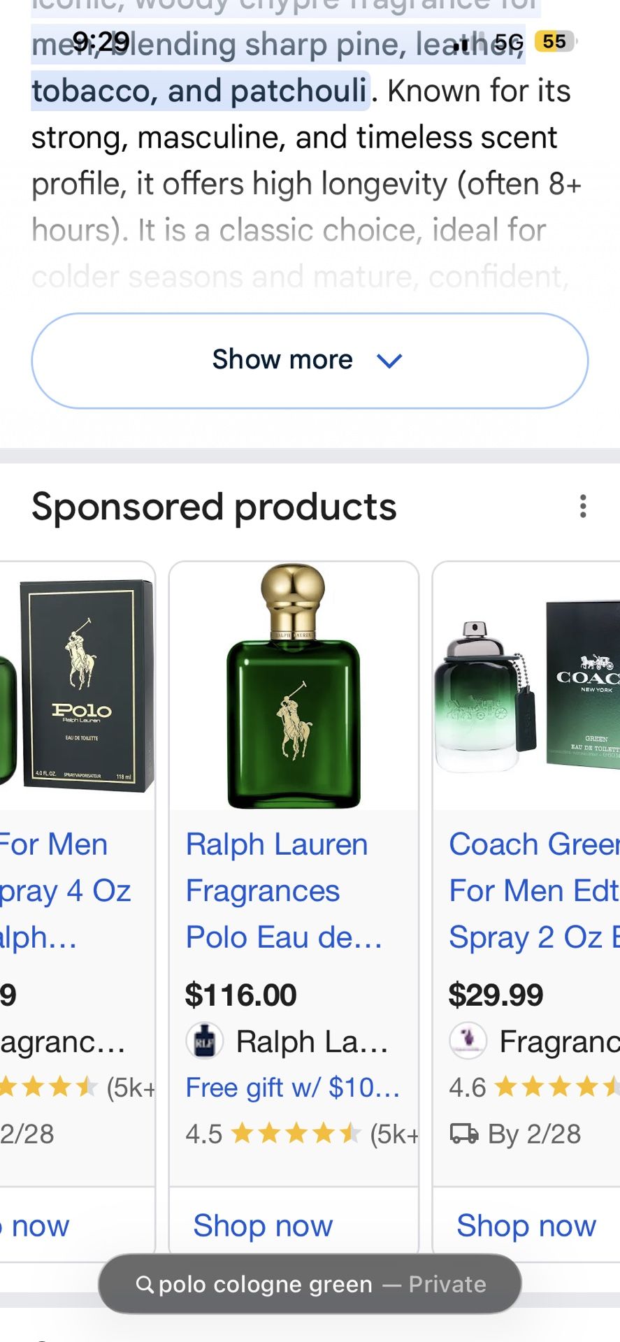 Polo Cologne