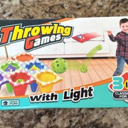 Kids LED light up throwing game!!